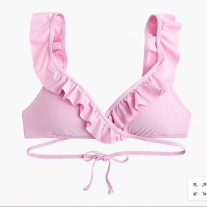 Pink J Crew Swimsuit Top